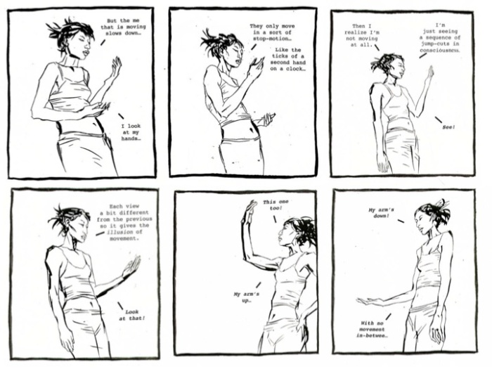 Sequence from David Mack's Kabuki - The Alchemy